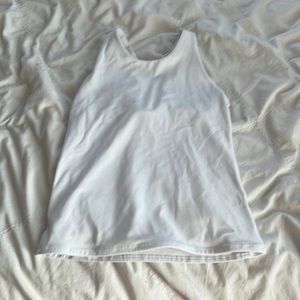white athleta tank top XL girl